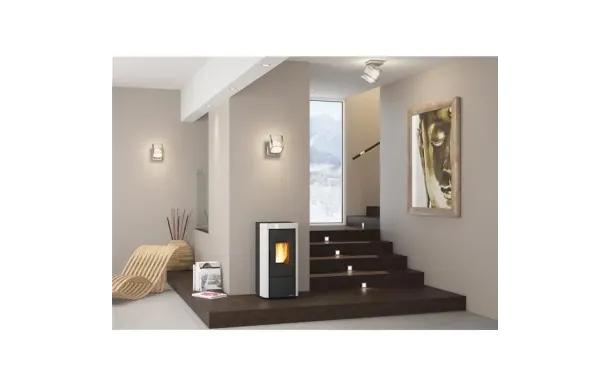 NORDICA EXTRAFLAME Poêle à granulés éle MOIRAEVOBLANC